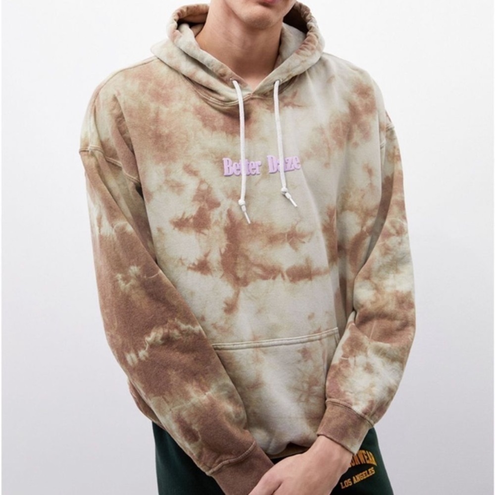 PacSun Tie-Dyed Better Daze Hoodie Size Small T27